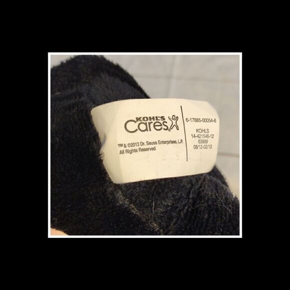 Cat In The Hat I Can Read With My Eyes Shut Plush Dr Seuss Kohl's Cares 2013 - Picture 3 of 3